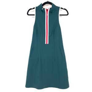 Pirdie Golf Sleeveless Duchess Dress Womens Size Large Dark Teal *Dress Only